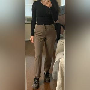 Aritzia the Constant Helena Pants (Color Earl Grey)